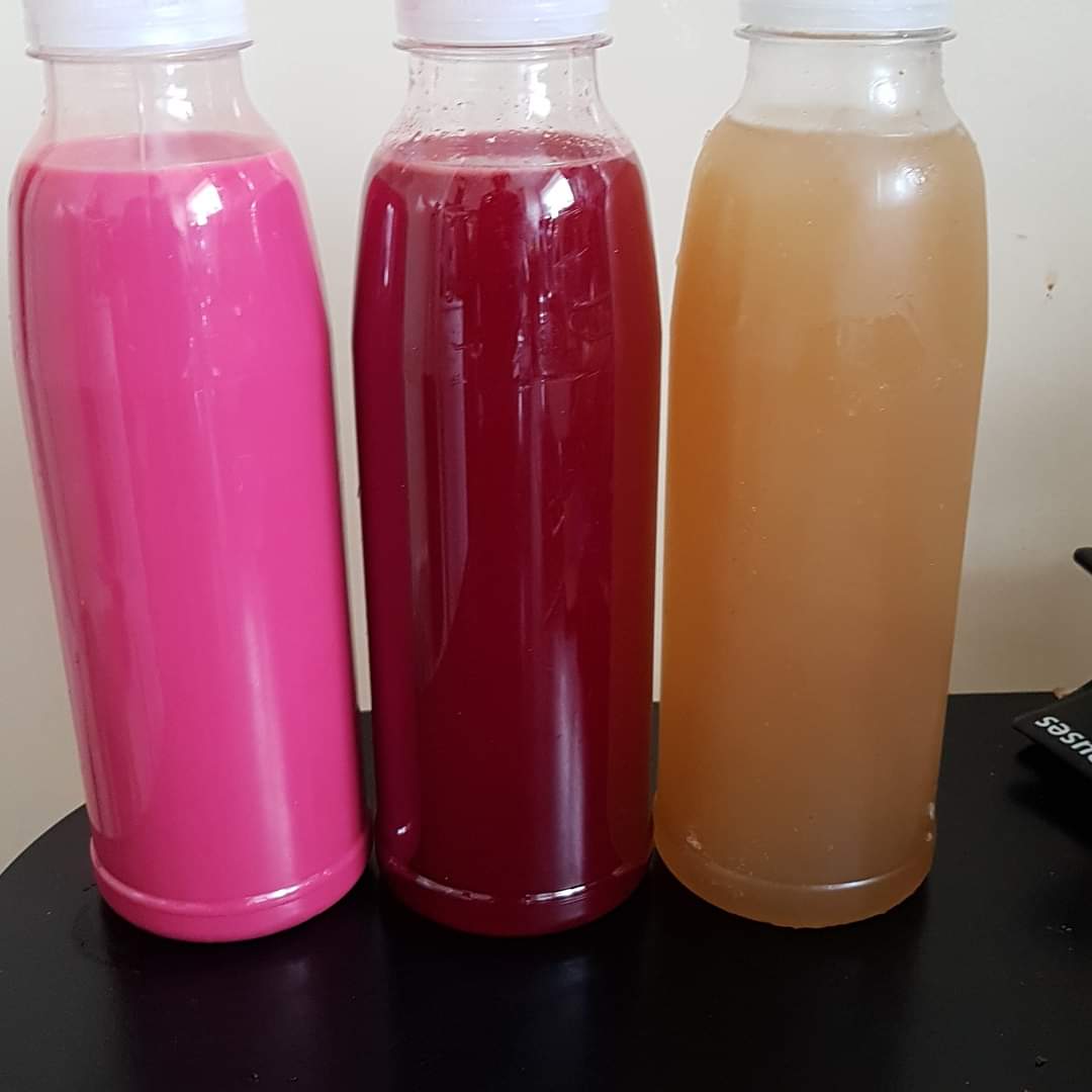 Beetroot & Carrots with Almond Milk, Nurishment & Condensed milk  Image