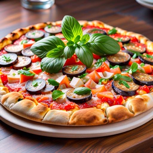 Vegetable Pizza Image